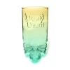 Trophy Skull Glass Tiki Mug
